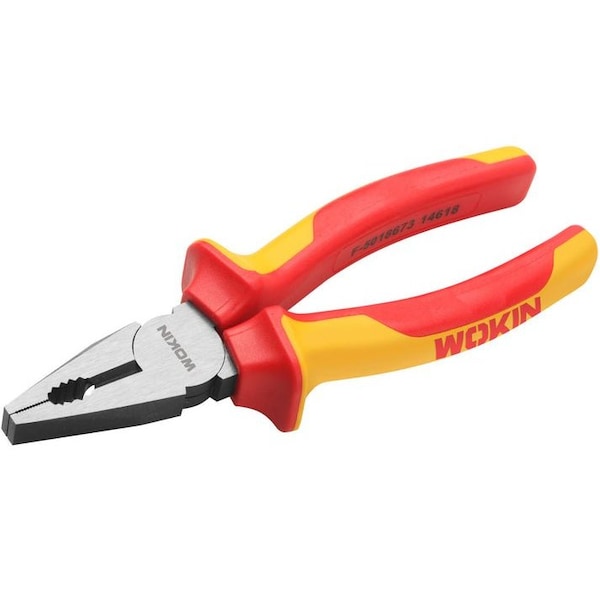 Wokin Vde Insulated Combination Pliers 8 Inch Premium Line 560108 - main